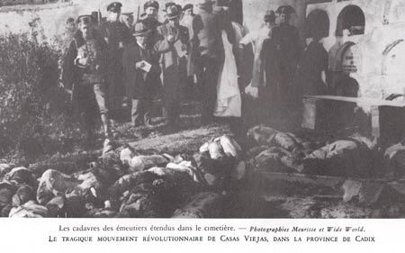 photo du massacre de Casas Viejas