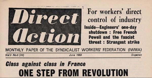 journal "Direct Action" n6 de juin 1968