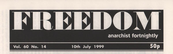 journa "Freedom" n14 du 10 juillet 1999