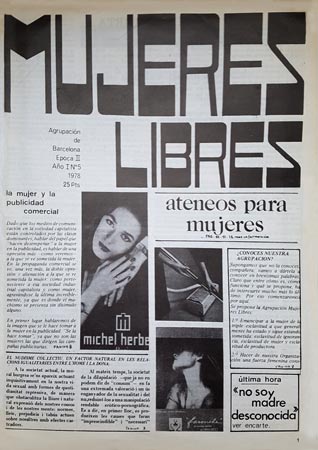 journal "Mujeres Libres" n5 de 1978