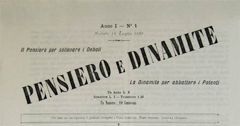 revue pensiero e dinamite