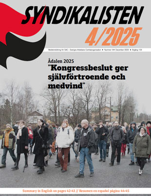 journal "Syndikalisten " n4 de 2025