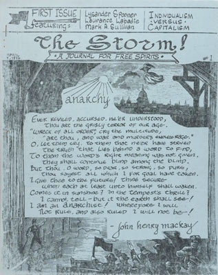 journal"The Storm" n1 d'avril 1976