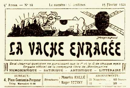 journal "La Vache enragée"